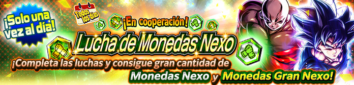 ¡En cooperación! Lucha de Monedas Nexo