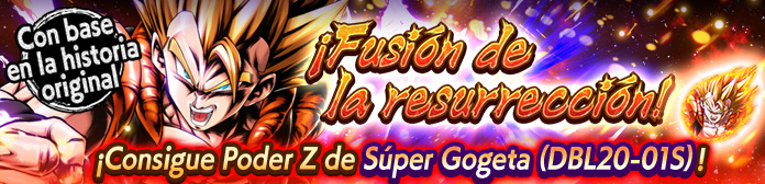 ¡Fusión de la resurrección!